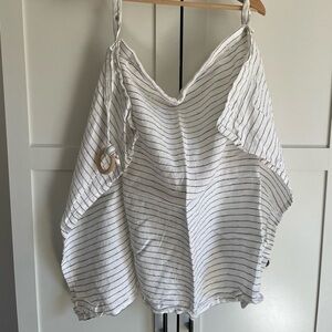 Linen Nursing Cover